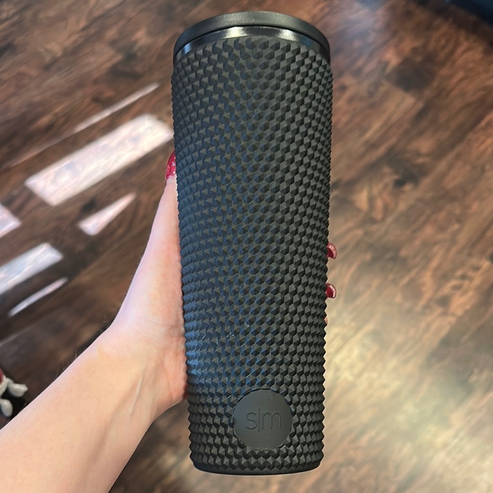 Simply Modern Black Studded Cup